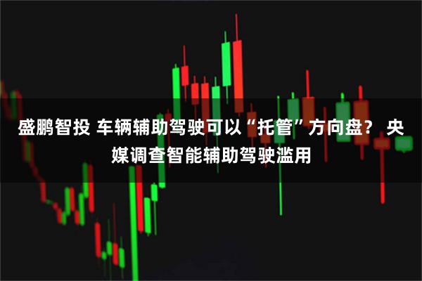盛鹏智投 车辆辅助驾驶可以“托管”方向盘？ 央媒调查智能辅助驾驶滥用