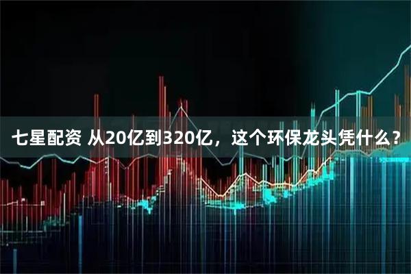 七星配资 从20亿到320亿，这个环保龙头凭什么？